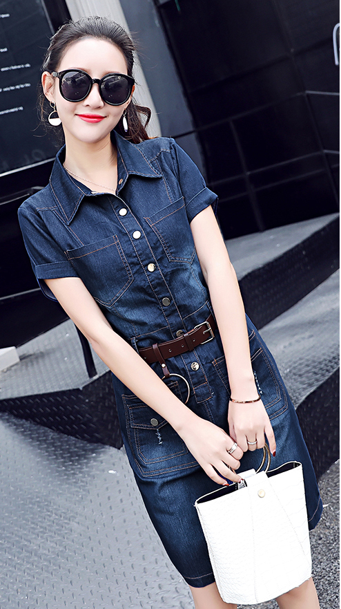 đầm jean Body